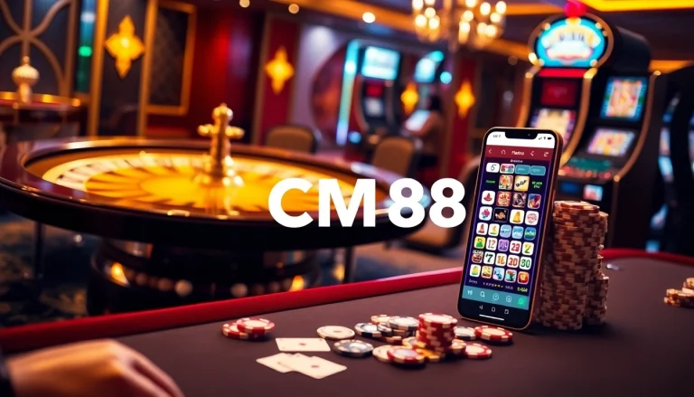 Experience the thrill of online gambling at CM88 with exciting casino games.